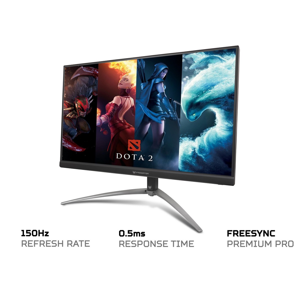 Acer - Acer 32" Predator X32QFSbmiiphuzx 3840x2160 IPS 144Hz 0.5ms FreeSync Widescreen