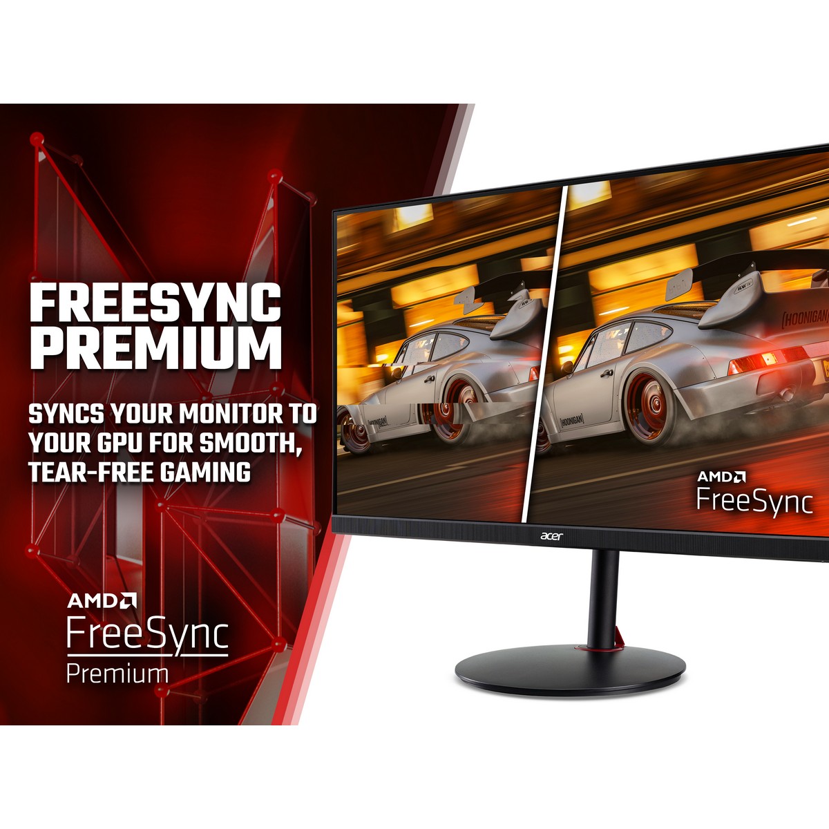 Acer - Acer 24" Nitro XV242Fbmiiprx 1920x1080 TN 540Hz 0.5ms FreeSync Widescreen Gamin