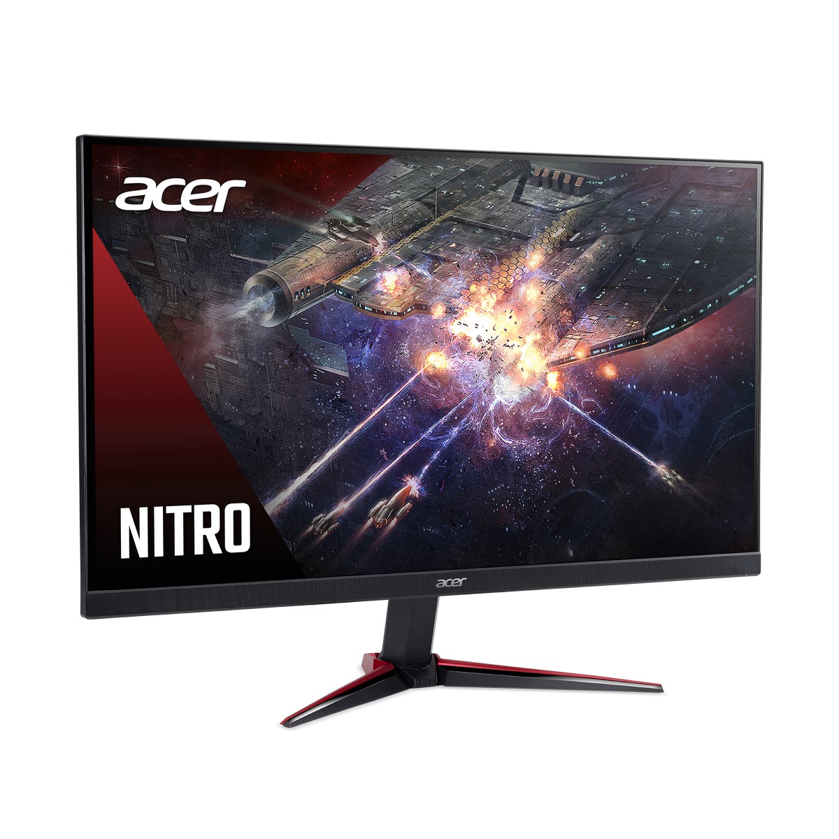 Acer - Acer 24" Nitro VG240YS3bmiipx 1920x1080 VA 180Hz 1ms FreeSync Gaming Monitor