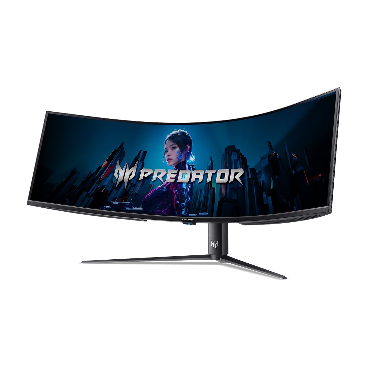 Acer - Acer 57" Predator Z57bmiiphuzx 7680x2160 Mini-LED 120HZ 1ms FreeSync Curved Ultrawide Gaming Monitor