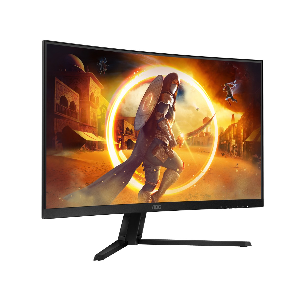 AOC - AOC 32" CQ32G4VE 2560x1440 VA 180Hz 1ms A-Sync Curved Gaming Monitor