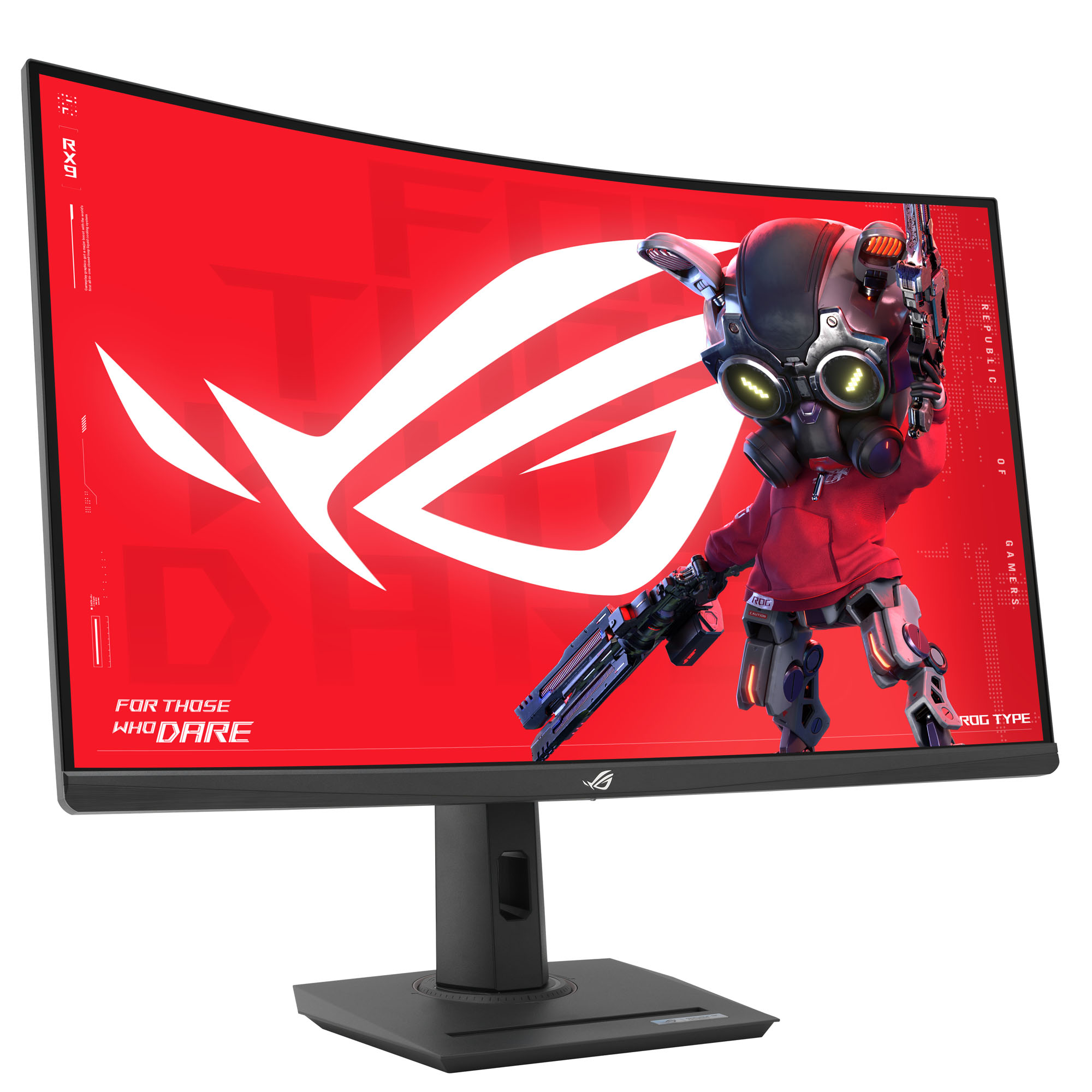 ASUS 32" ROG Strix XG32WCMS 2560x1440 Fast VA 280Hz 1ms ELMB Curved Widescreen Gaming Monitor