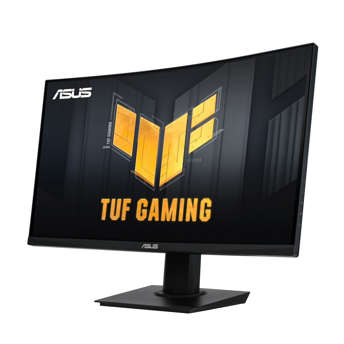 Asus - ASUS 24" TUF Gaming VG24VQER 1920x1080 VA 180Hz 1ms FreeSync Curved Widescreen Gaming Monitor