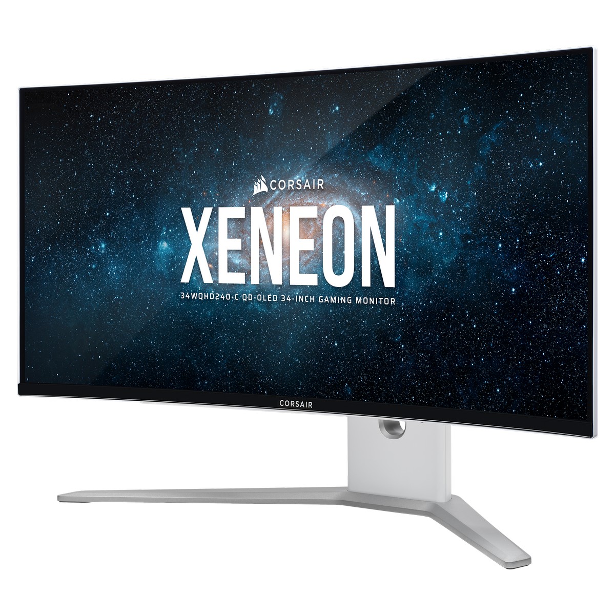 CORSAIR - Corsair 34"  XENEON 34WQHD240-C QD-OLED 240Hz 0.03ms FreeSync Ultrawide Gaming Monitor