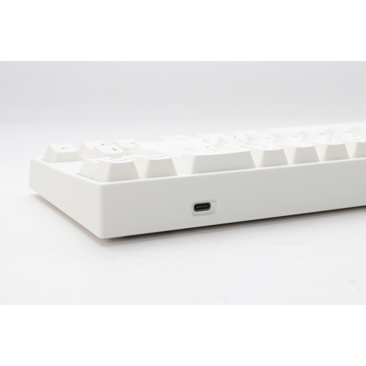 Ducky - Ducky x Varmilo MIYA 69 Pro Holy Flame Mechanical Gaming Keyboard Cherry MX Brown Backlit White - White/Grey/Red