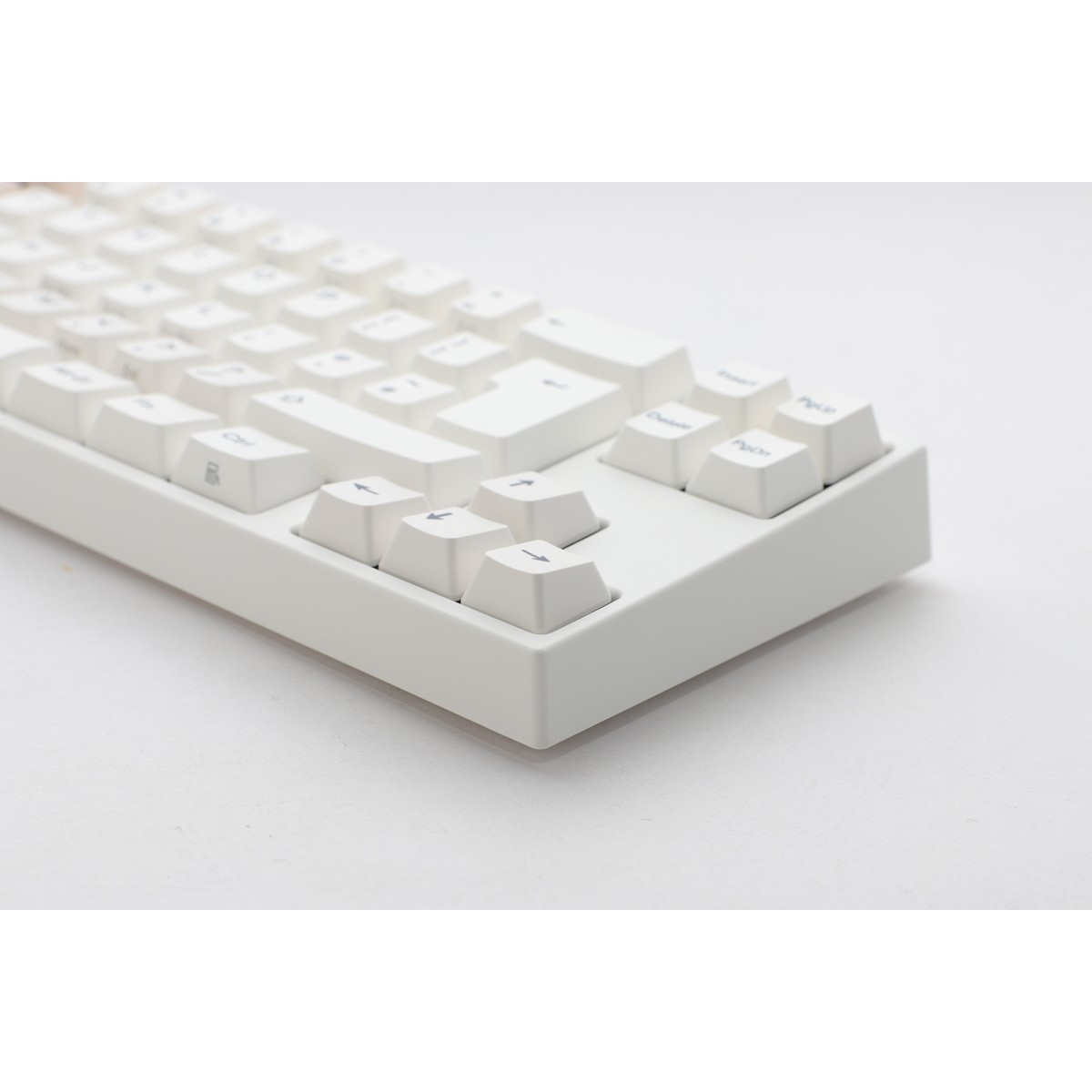 Ducky - Ducky x Varmilo MIYA 69 Pro Holy Flame Mechanical Gaming Keyboard Cherry MX Brown Backlit White - White/Grey/Red