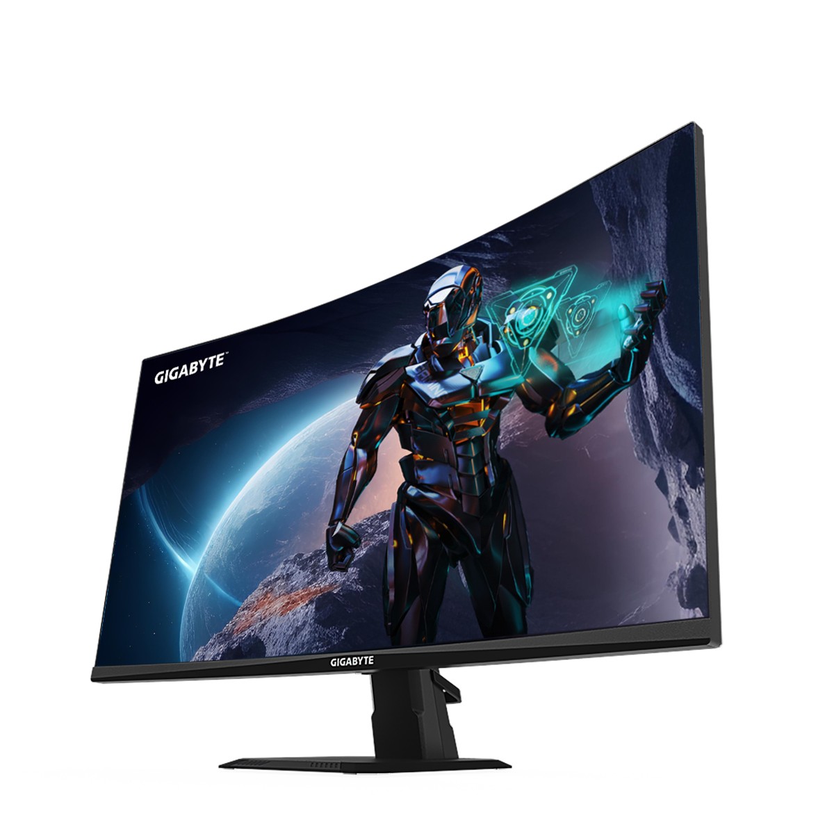 Gigabyte - Gigabyte 27" GS27QC-EK 2560x1440 VA 165Hz 1ms FreeSync Premium Curved Widescreen Gaming Monitor