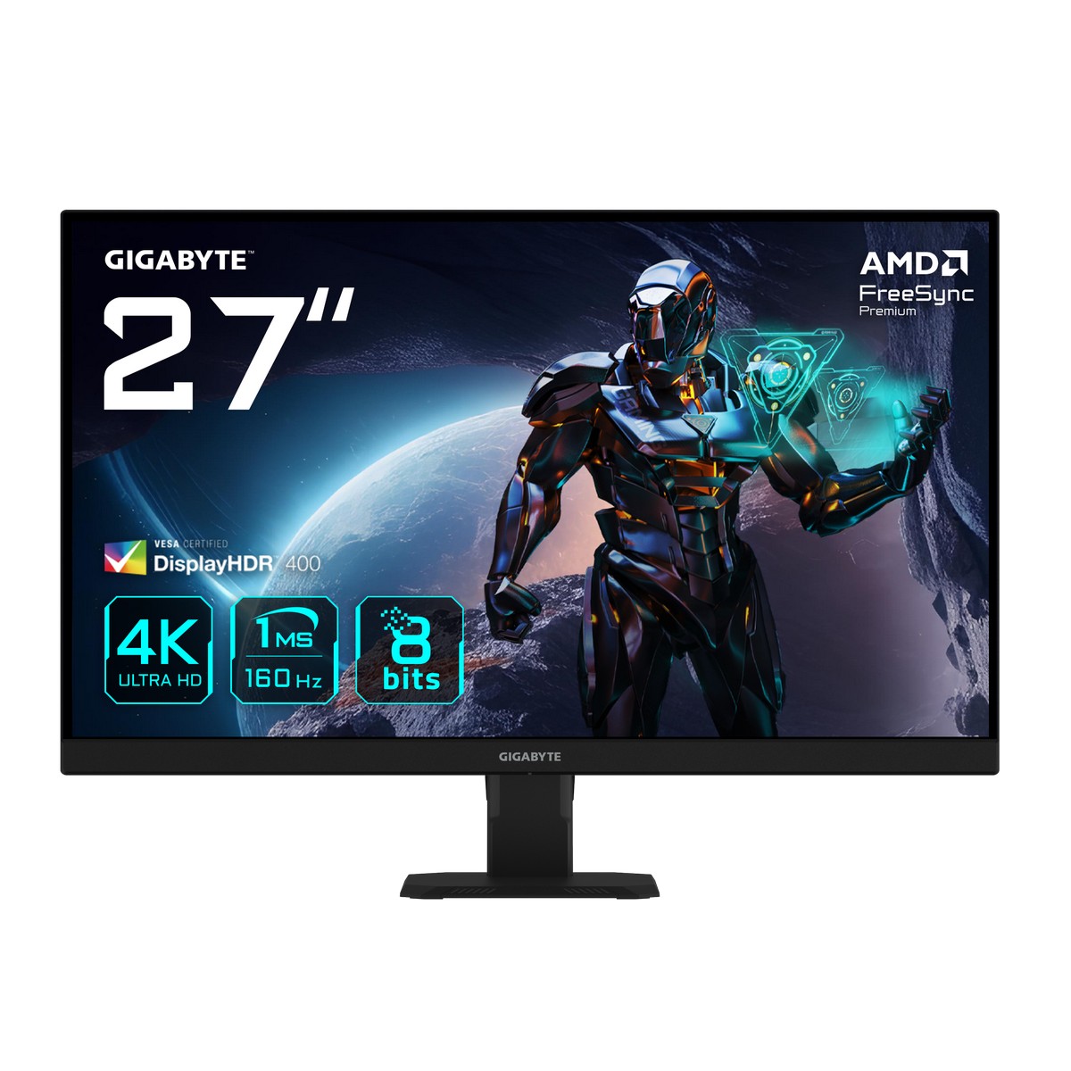 Gigabyte 27" GS27U 3840x2160 IPS 160Hz 1ms Adaptive Sync HDMI 2.1 Widescreen Gam