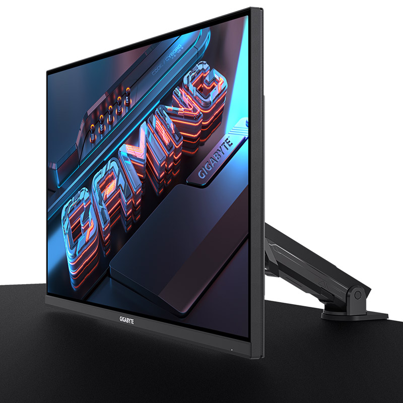 Gigabyte - Gigabyte 31.5" M32U Arm Edition 3840x2160 SS IPS 144Hz 1ms FreeSync HDR HDMI 2.1 Gaming Monitor