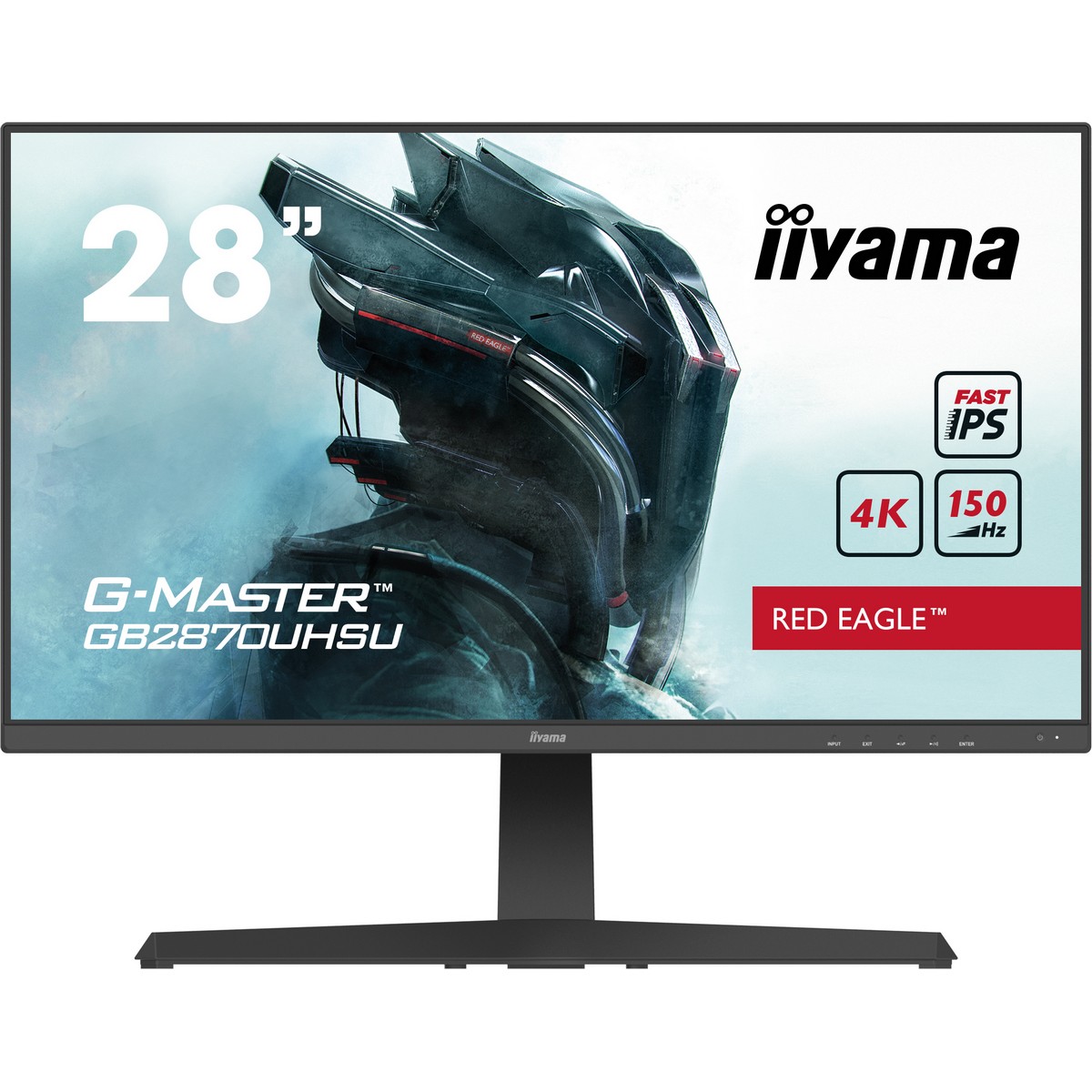 iiyama 28" G-Master GB2870UHSU-B1 3860x2160 IPS 150Hz 1ms FreeSync Widescreen Gaming Monitor