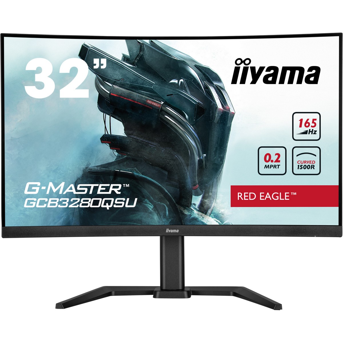 iiyama 32" G-Master GCB3280QSU-B1 2560x1440 VA 165Hz 0.2ms FreeSync Curved Gaming Monitor