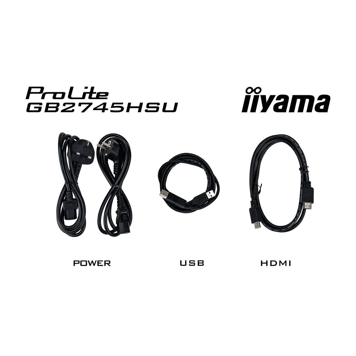 Iiyama - iiyama 27" G-Master GB2745HSU-B1 1920x1080 IPS 100Hz 1ms Freesync Widescreen Gaming Monitor