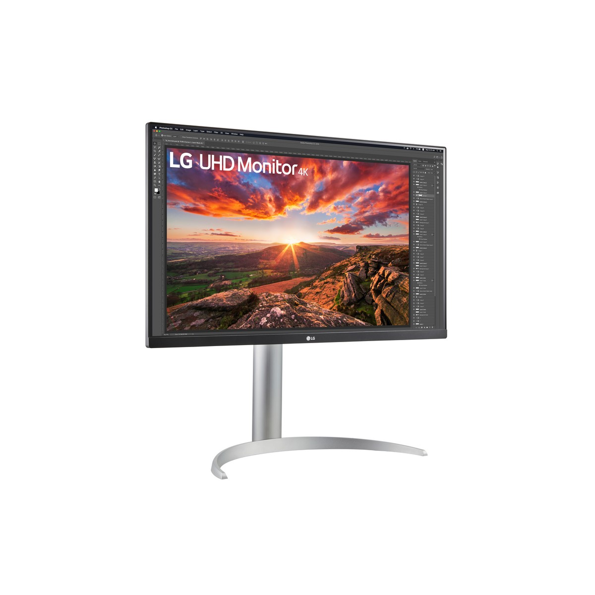 LG - LG 27" 27UP85NP-W 27" 4K 3840x2160 IPS 60Hz 1ms FreeSync Widescreen Gaming Monitor