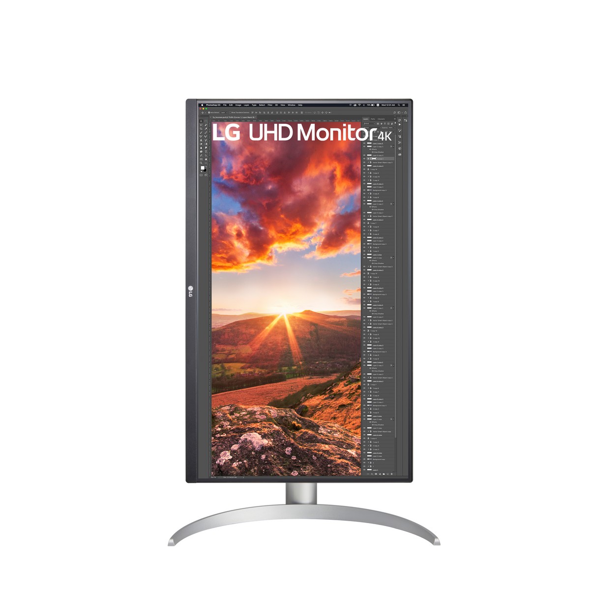 LG - LG 27" 27UP85NP-W 27" 4K 3840x2160 IPS 60Hz 1ms FreeSync Widescreen Gaming Monitor