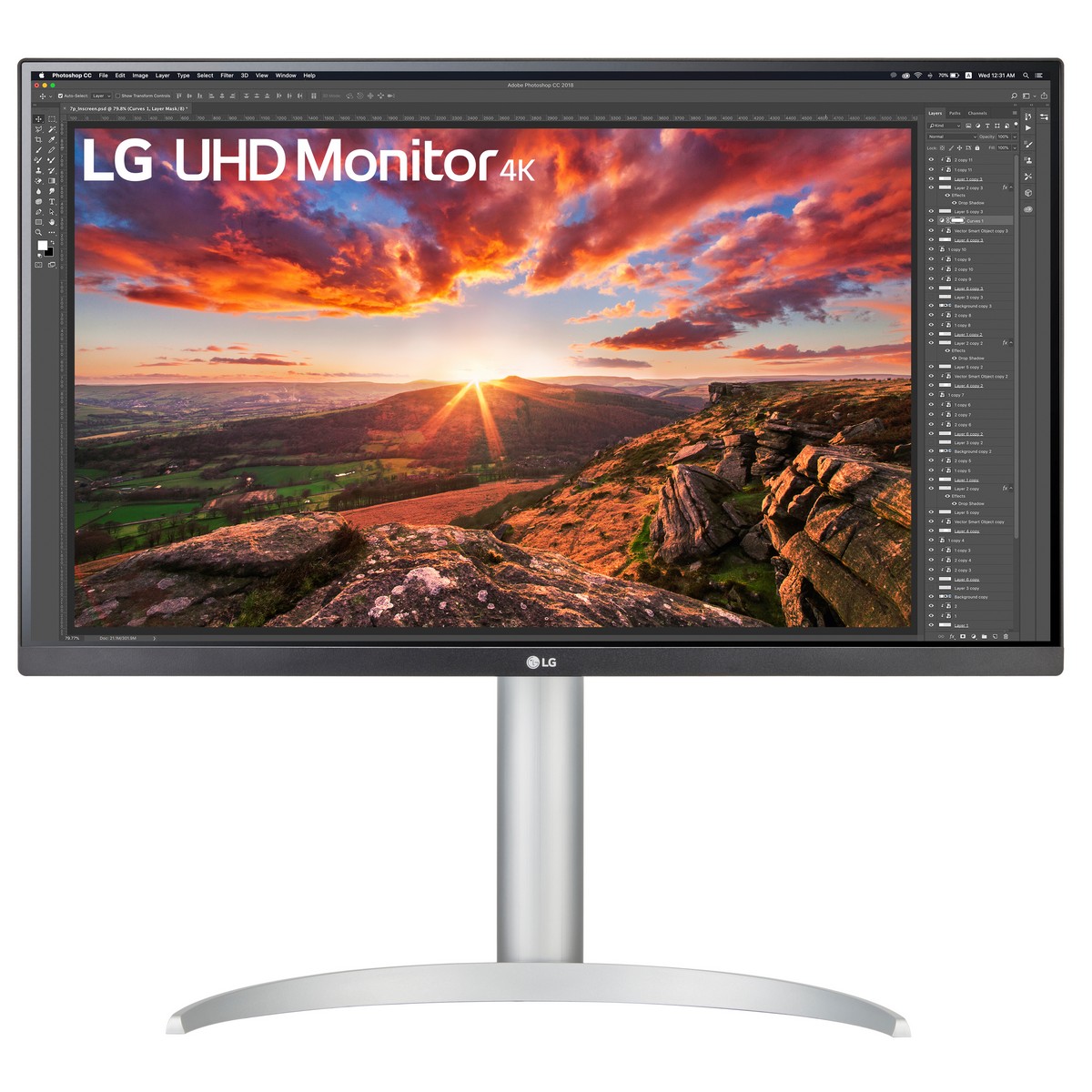 LG 27" 27UP85NP-W 27" 4K 3840x2160 IPS 60Hz 1ms FreeSync Widescreen Gaming Monitor