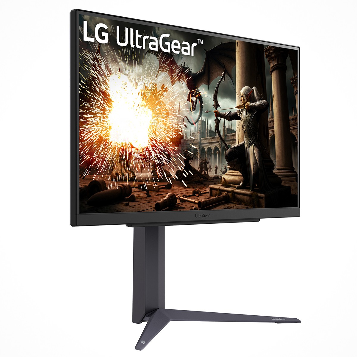 LG - LG 27" 27GS75Q-B 2560x1440 IPS 180Hz 1ms FreeSync Widescreen Gaming Monitor