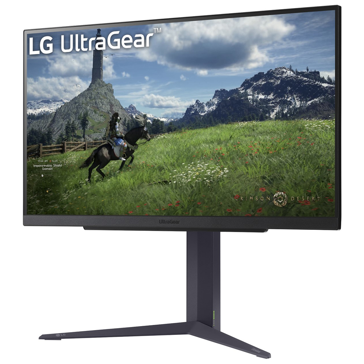 LG - LG 27" 27GS85Q-B 2560x1440 IPS 180Hz 1ms FreeSync Widescreen Gaming Monitor