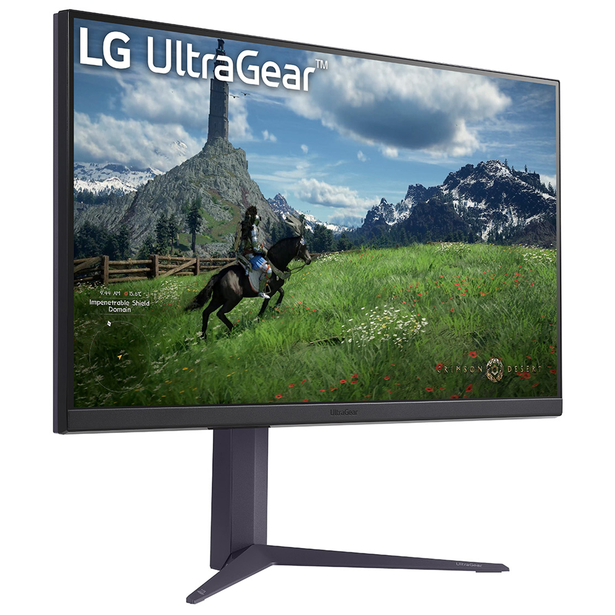 LG - LG 32" 32GS85Q-B 2560x1440 Nano IPS 180Hz 1ms A-Sync Widescreen Gaming Monitor