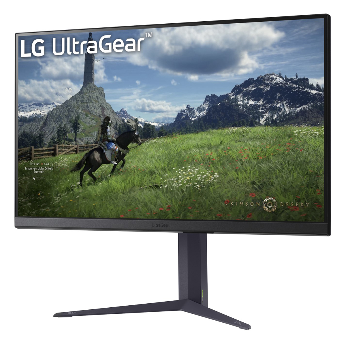 LG - LG 32" 32GS85Q-B 2560x1440 Nano IPS 180Hz 1ms A-Sync Widescreen Gaming Monitor