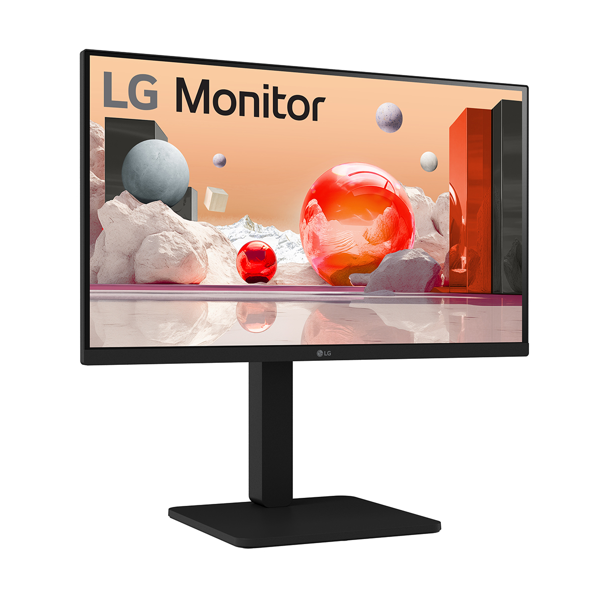 LG - LG 24" 24BA450-B 1920x1080 IPS 100Hz 1ms Full HD Monitor