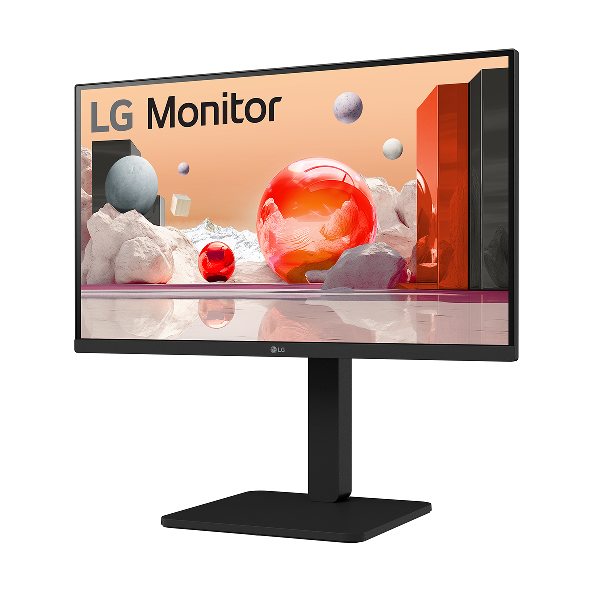 LG - LG 24" 24BA450-B 1920x1080 IPS 100Hz 1ms Full HD Monitor