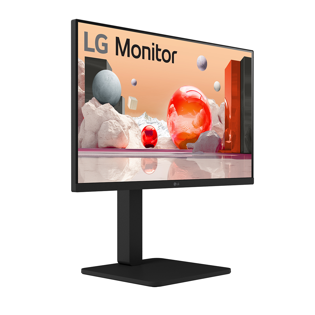 LG - LG 24" 24BA450-B 1920x1080 IPS 100Hz 1ms Full HD Monitor