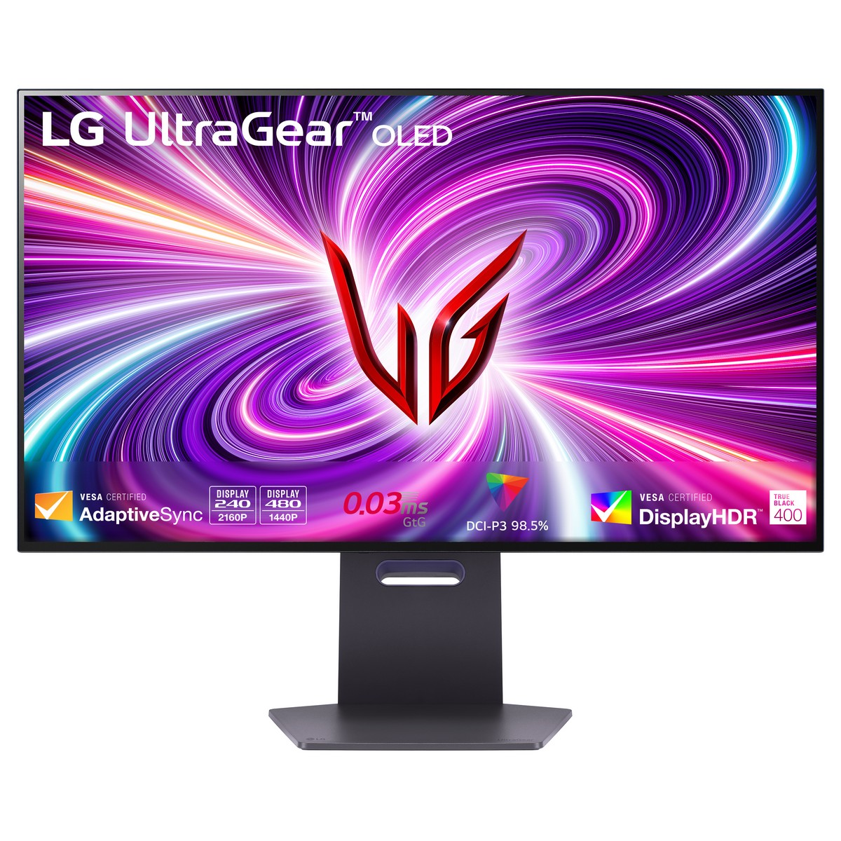 LG 32" 32GS95UV-B UltraGear OLED 3840x2160 240Hz 0.03ms HDR True Black 400 FreeSync Widescreen Gaming Monitor