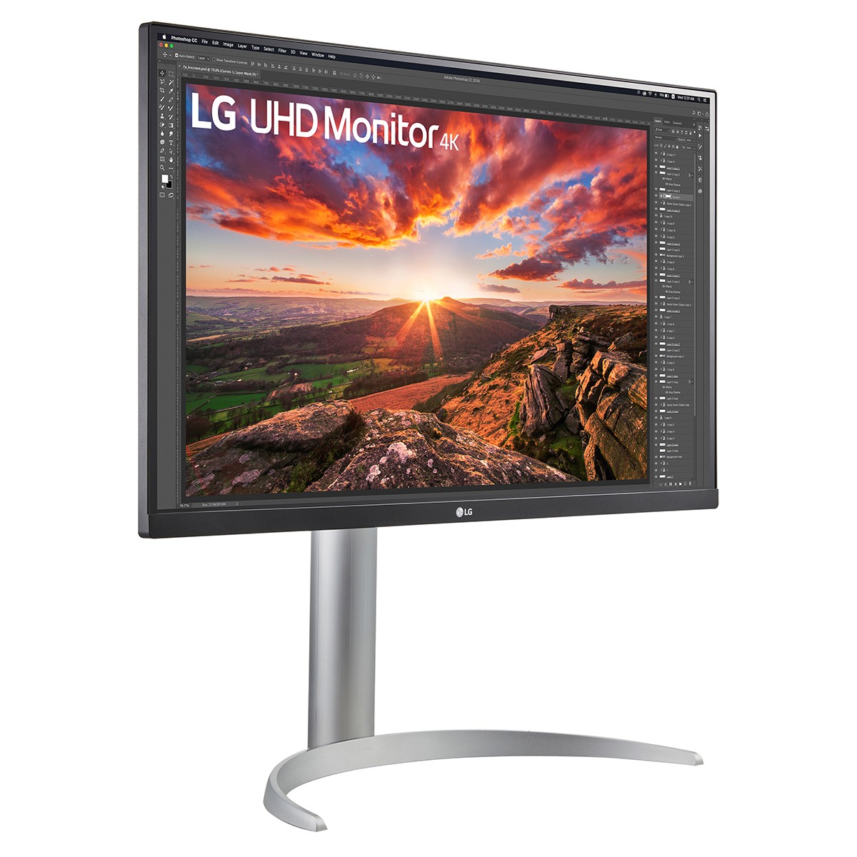 LG - LG 27" 27UP850K 3840x2160 4K IPS 60Hz 1ms FreeSync Gaming Monitor - White