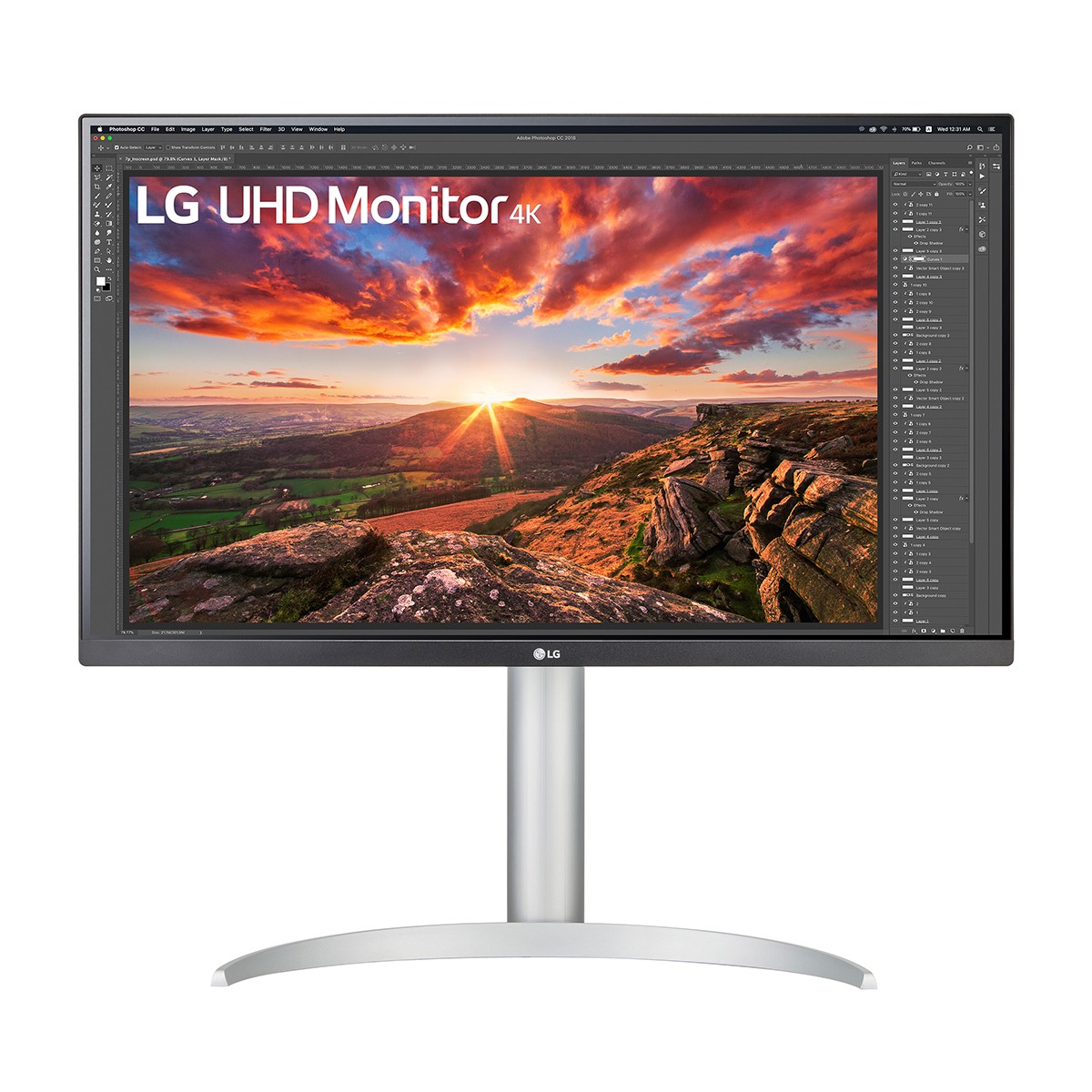 LG 27" 27UP850K 3840x2160 4K IPS 60Hz 1ms FreeSync Gaming Monitor - White