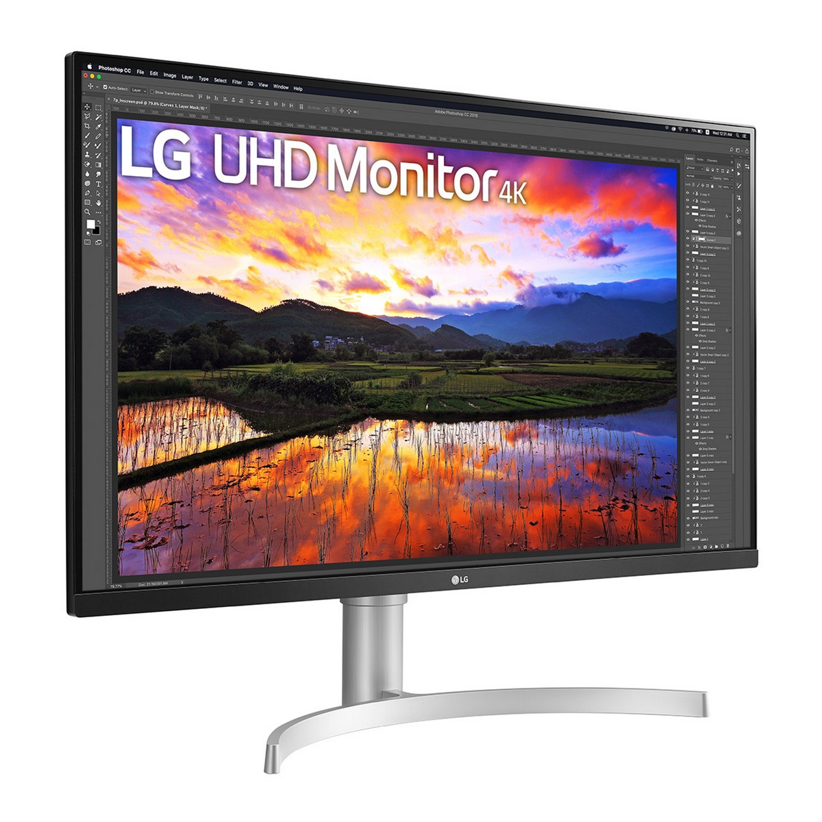 LG - LG 32" 32UN650K-W 3840x2160 IPS 60Hz FreeSync HDR Gaming Monitor - White