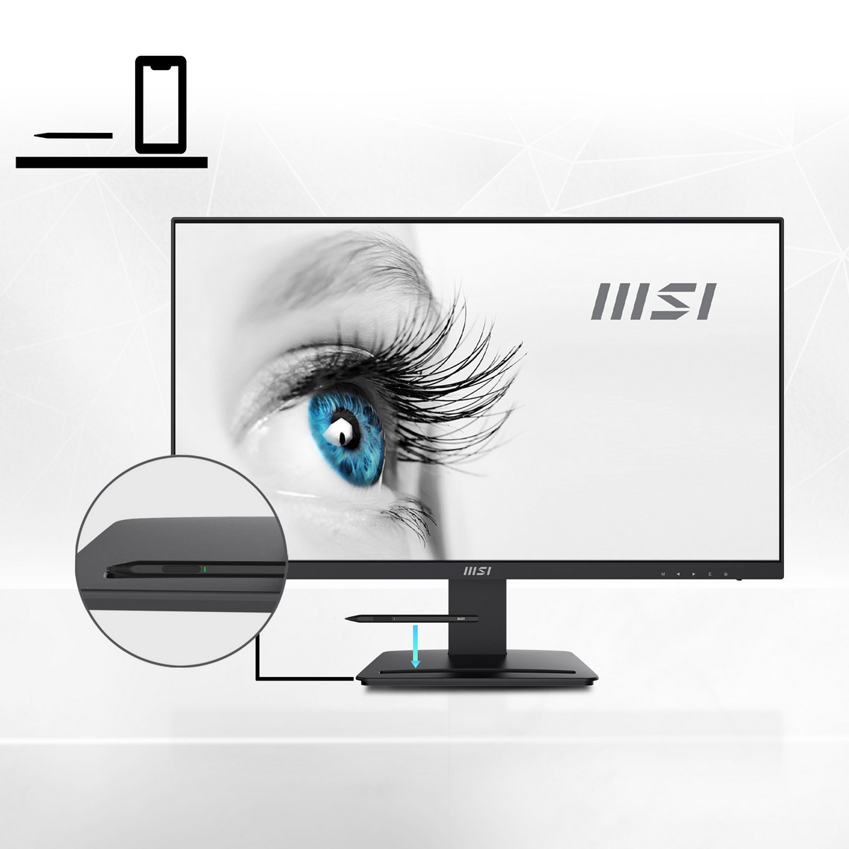 MSI - MSI 27" PRO MP273A 1920x1080 IPS 100Hz 1ms FreeSync Widescreen Gaming Monitor