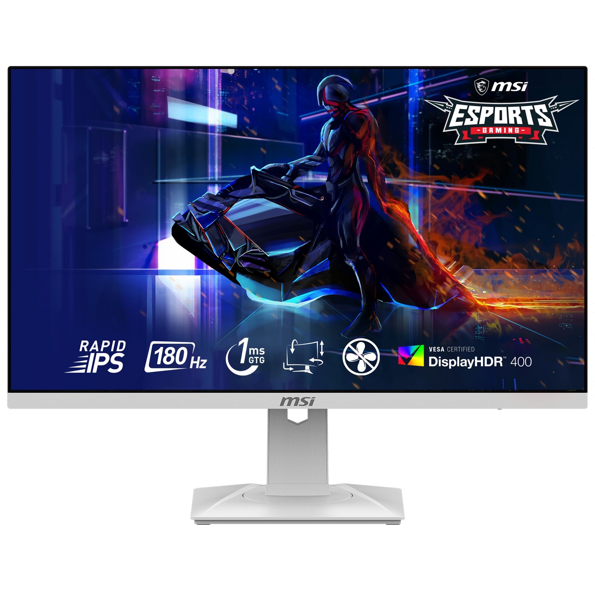 MSI 27" MAG 274QRFW 2560x1440 IPS 180Hz A-Sync Widescreen Gaming Monitor