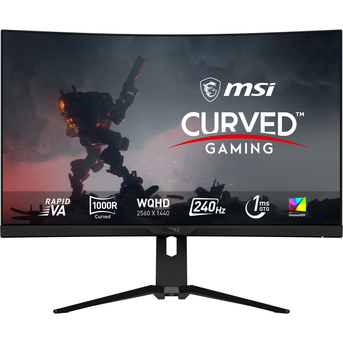 MSI 32" MAG 325CQRXF 2560x1440 VA 240Hz 1ms A-Sync Curved Gaming Monitor