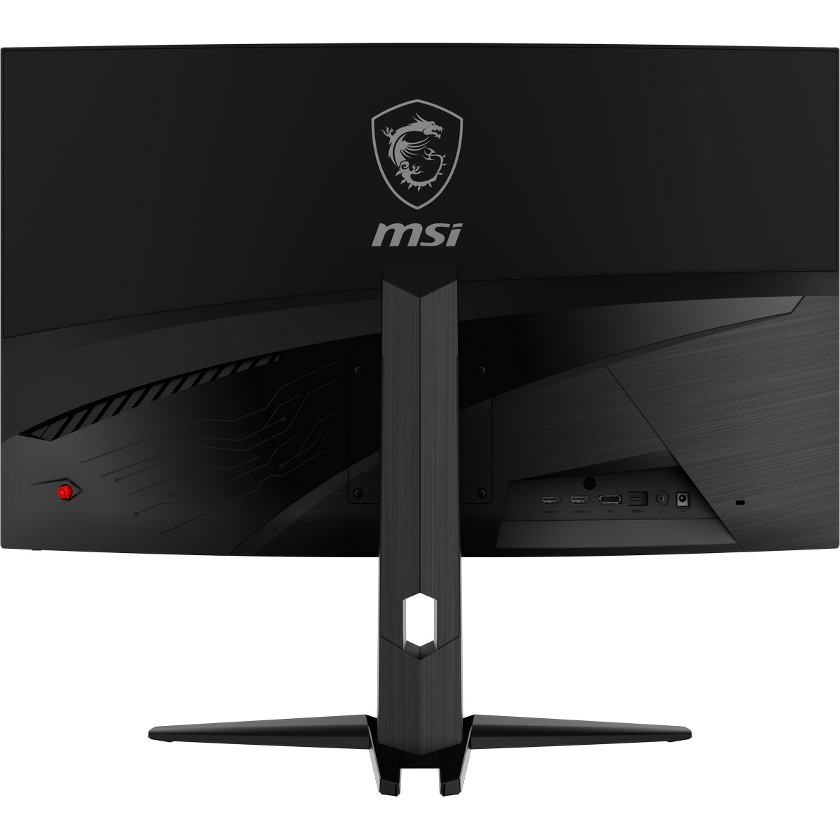 MSI - MSI 32" MAG 321CUP 3840x2160 VA 160Hz 1ms A-Sync HDMI 2.1 Curved Gaming Monitor