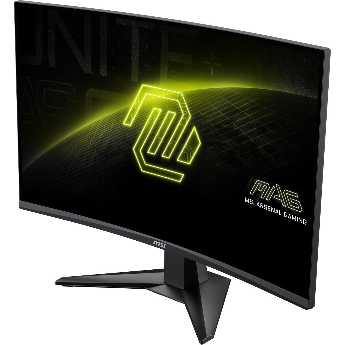 MSI - MSI 27" MAG 27C6F 1920x1080 180Hz 0.5ms Rapid VA A-Sync Curved Gaming Monitor