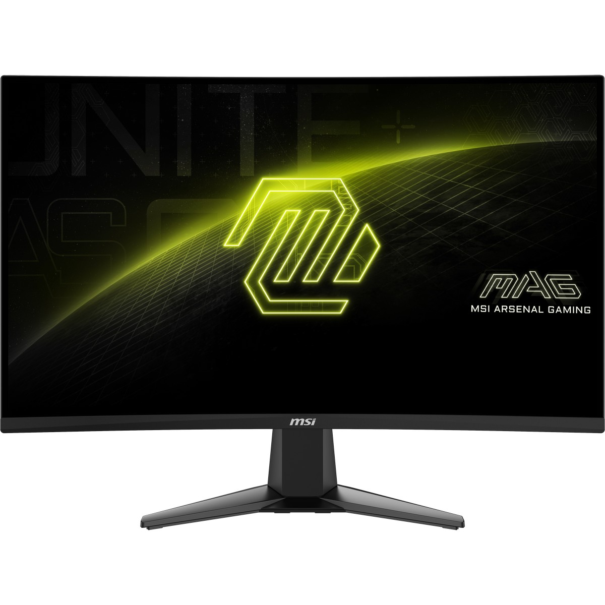 MSI - MSI 27" MAG 27C6F 1920x1080 180Hz 0.5ms Rapid VA A-Sync Curved Gaming Monitor