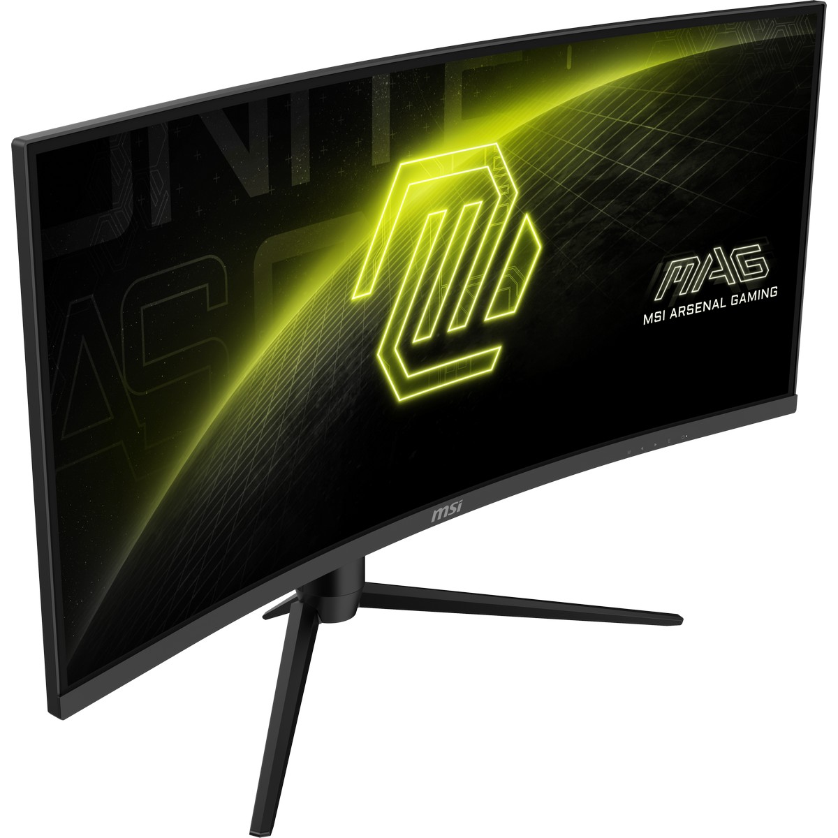 MSI - MSI 34" MAG 342CQR E2 3440x1440 VA 180Hz 1ms A-Sync Curved Widescreen Gaming Monitor