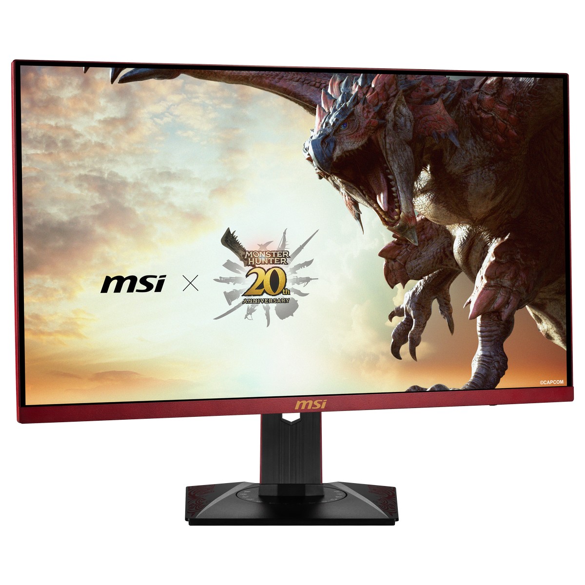 MSI - MSI 27" MAG 274QRF QD E2 MONSTER HUNTER 2560x1440 Rapid IPS 180Hz 1ms Gaming Monitor