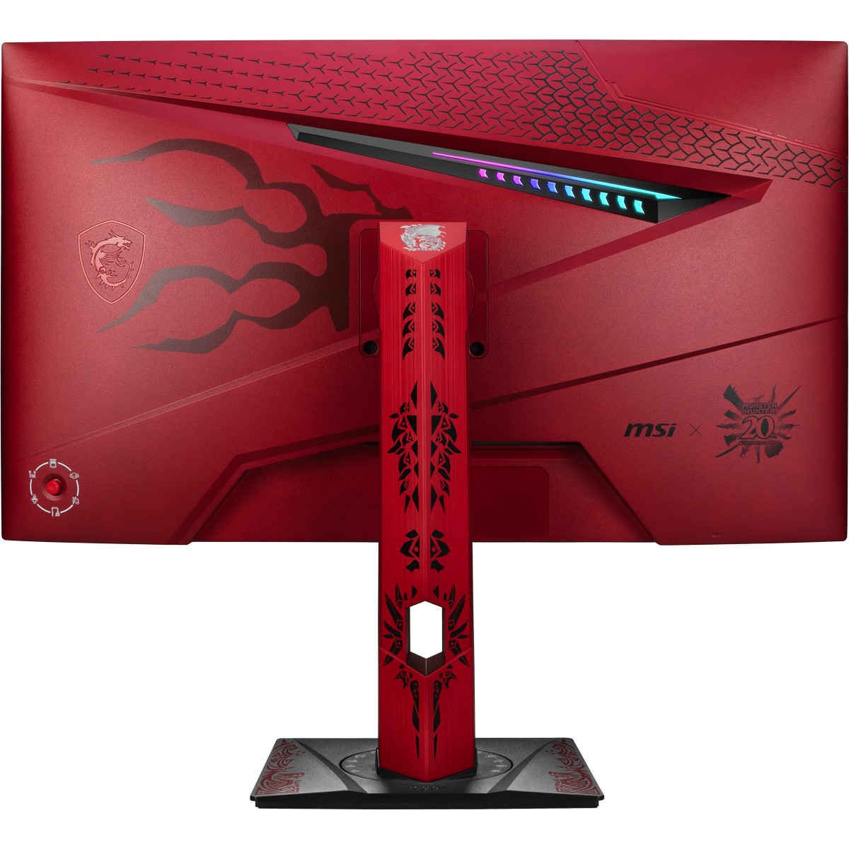 MSI - MSI 27" MAG 274QRF QD E2 MONSTER HUNTER 2560x1440 Rapid IPS 180Hz 1ms Gaming Monitor