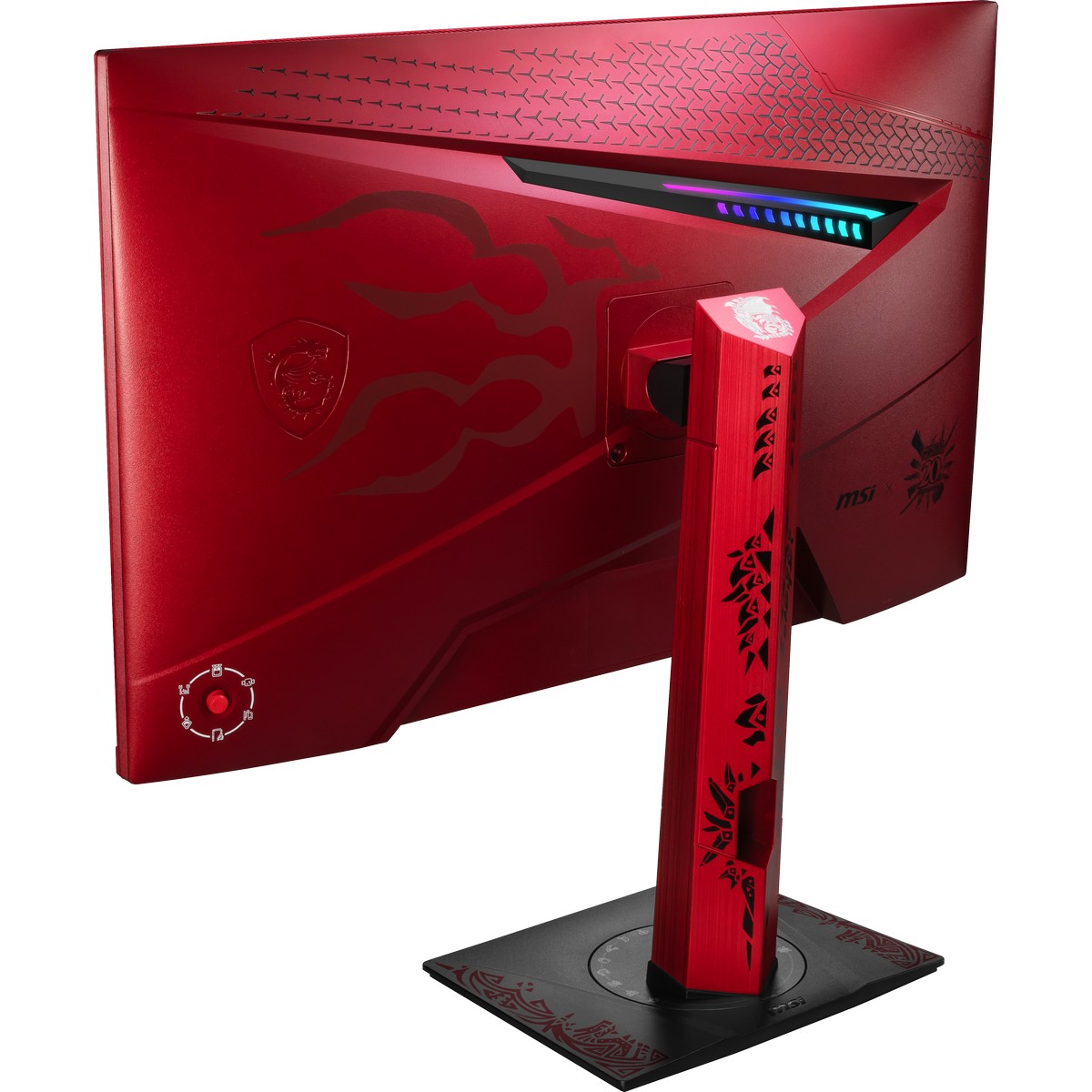 MSI - MSI 27" MAG 274QRF QD E2 MONSTER HUNTER 2560x1440 Rapid IPS 180Hz 1ms Gaming Monitor