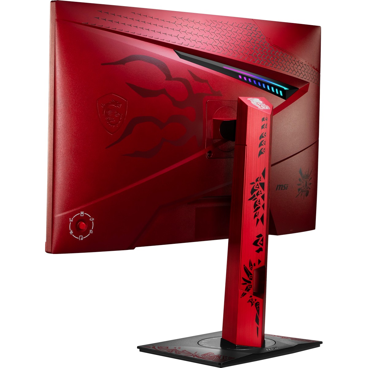 MSI - MSI 27" MAG 274QRF QD E2 MONSTER HUNTER 2560x1440 Rapid IPS 180Hz 1ms Gaming Monitor