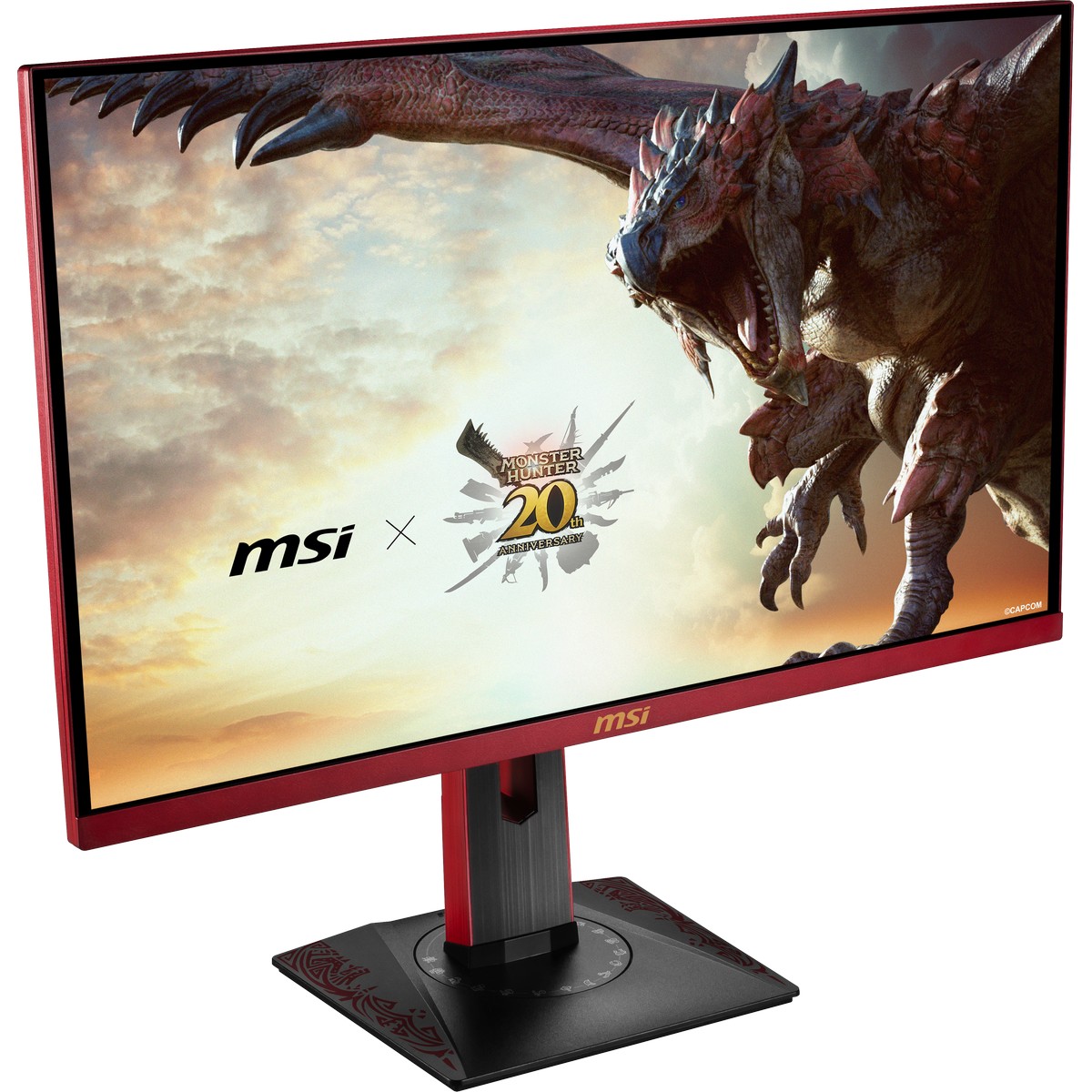 MSI - MSI 27" MAG 274QRF QD E2 MONSTER HUNTER 2560x1440 Rapid IPS 180Hz 1ms Gaming Monitor