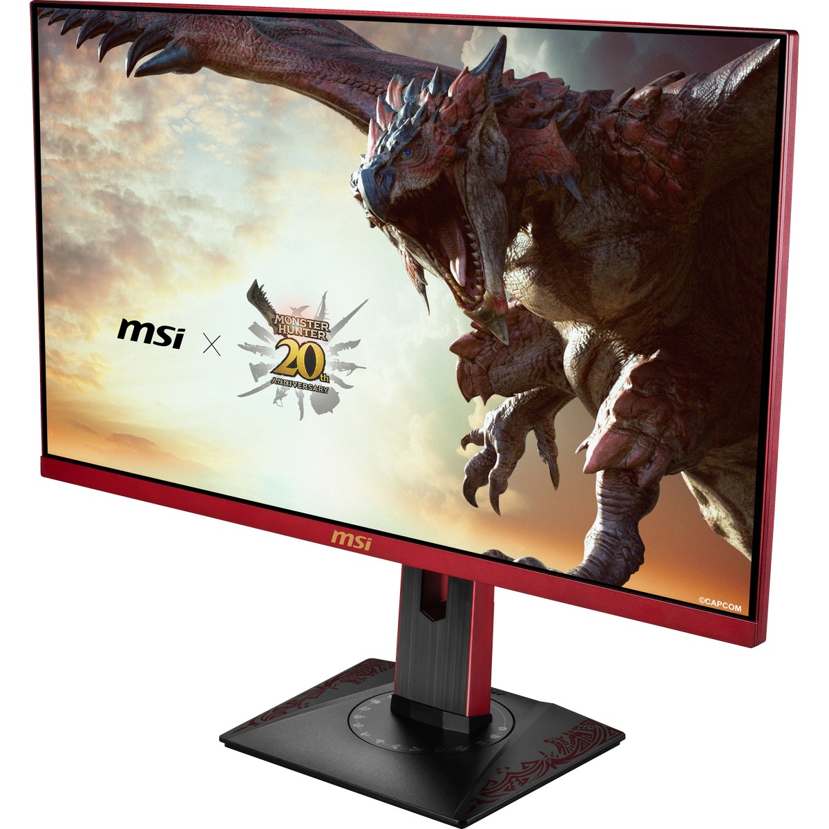 MSI - MSI 27" MAG 274QRF QD E2 MONSTER HUNTER 2560x1440 Rapid IPS 180Hz 1ms Gaming Monitor