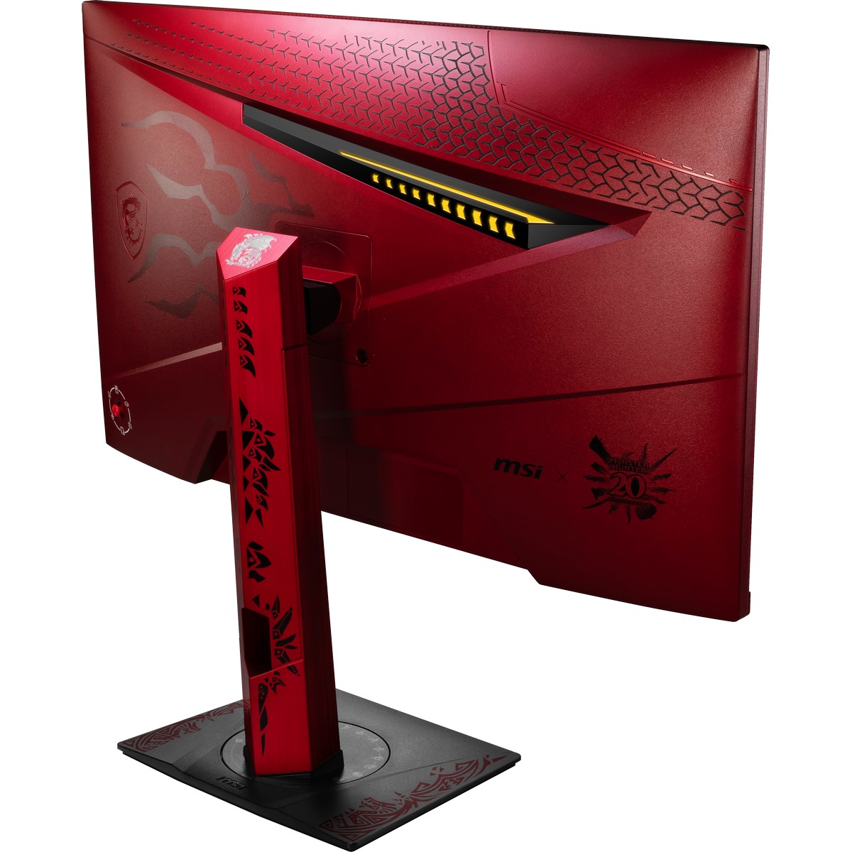 MSI - MSI 27" MAG 274QRF QD E2 MONSTER HUNTER 2560x1440 Rapid IPS 180Hz 1ms Gaming Monitor