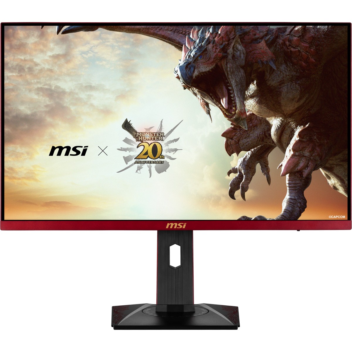 MSI - MSI 27" MAG 274QRF QD E2 MONSTER HUNTER 2560x1440 Rapid IPS 180Hz 1ms Gaming Monitor