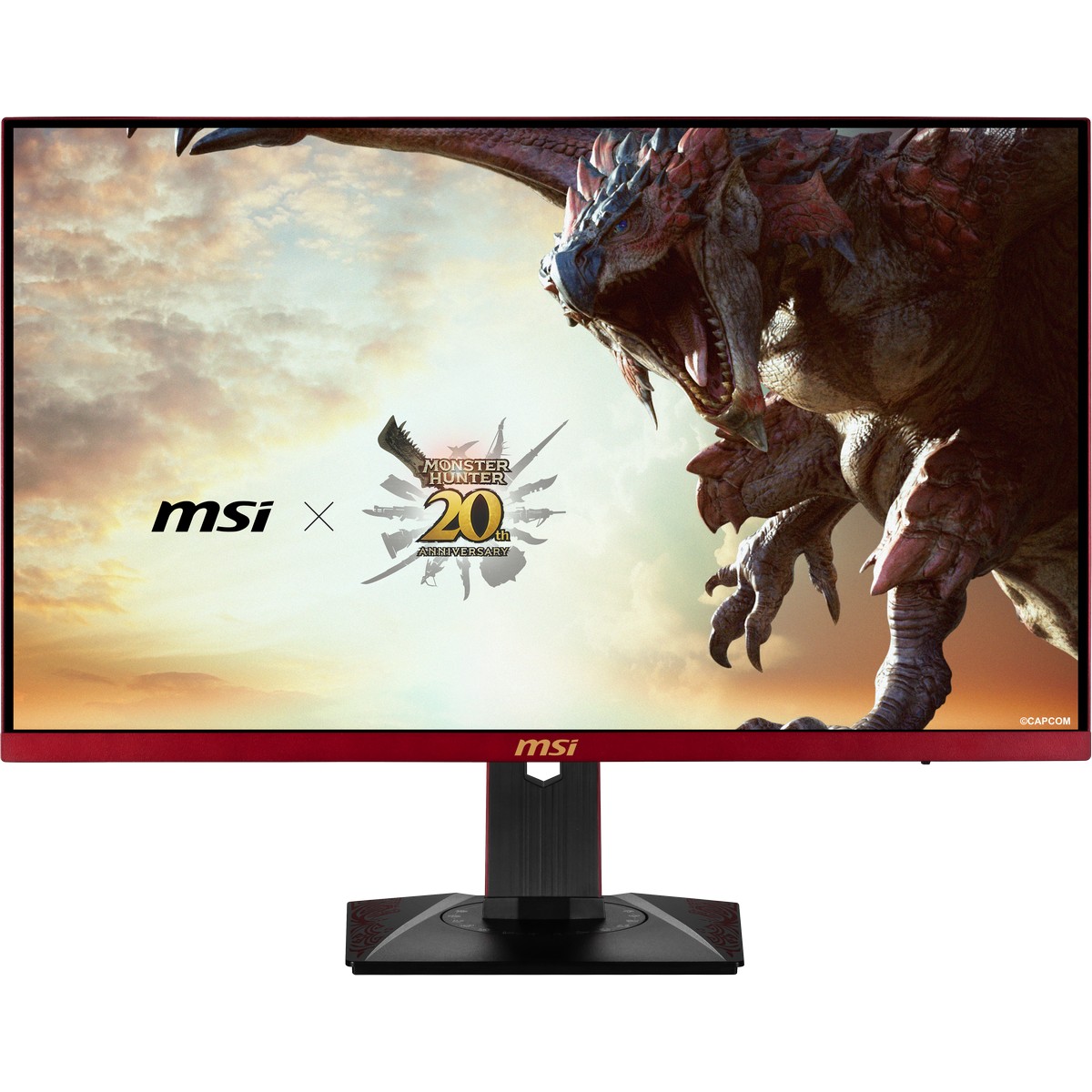 MSI - MSI 27" MAG 274QRF QD E2 MONSTER HUNTER 2560x1440 Rapid IPS 180Hz 1ms Gaming Monitor