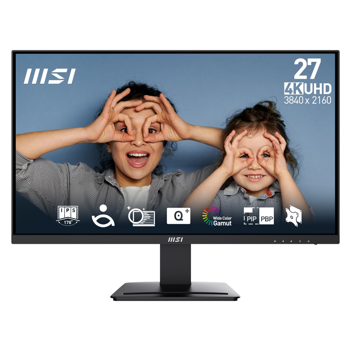 MSI 27" PRO MP273U 3840x2160 IPS 60Hz Widescreen Business and Productivity Monitor