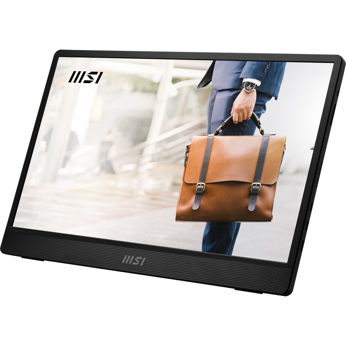 MSI - MSI 16" PRO MP161 E2U 1920x1080 IPS 60Hz USB-C Portable Monitor