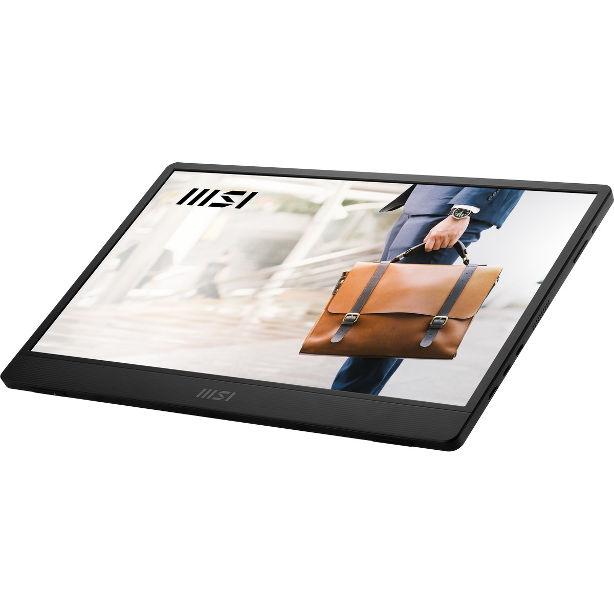 MSI - MSI 16" PRO MP161 E2U 1920x1080 IPS 60Hz USB-C Portable Monitor