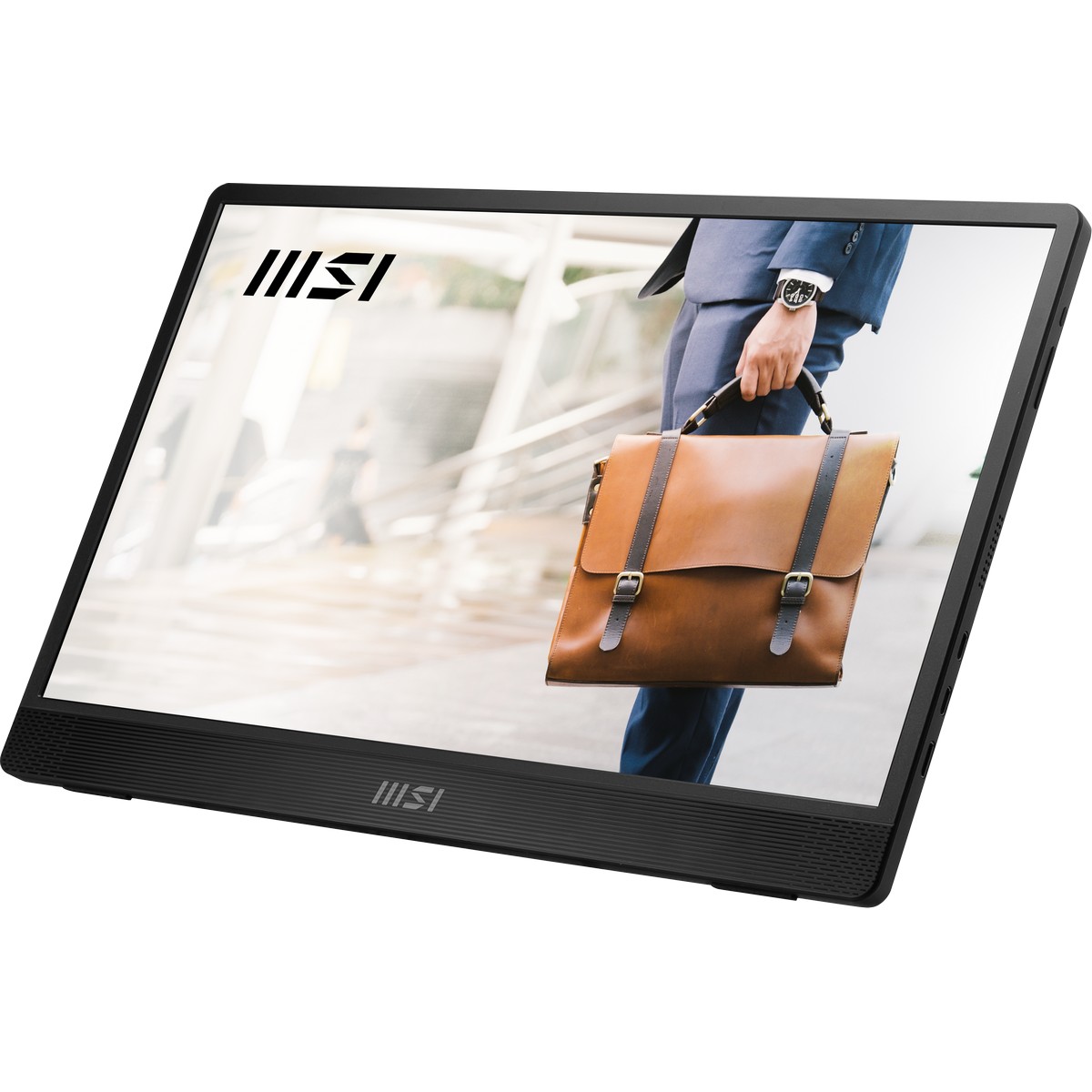 MSI - MSI 16" PRO MP161 E2U 1920x1080 IPS 60Hz USB-C Portable Monitor